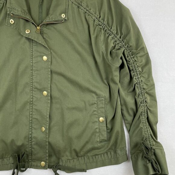 J.Crew Ruged Sleeve Field Utility Military Jacket Green-S - Picture 9 of 16